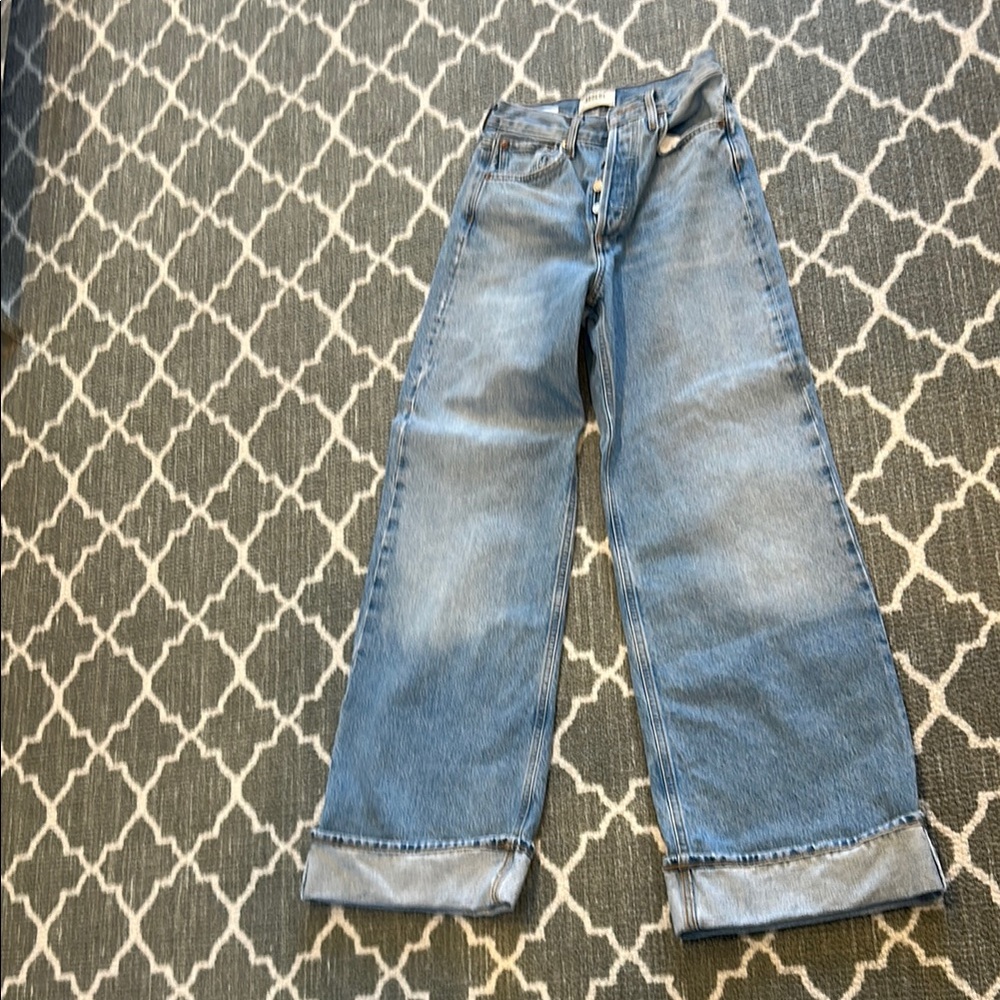 Agolde Dame Women's Blue Jeans
